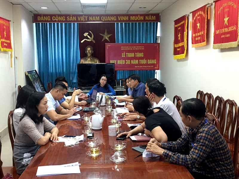  Sở Văn hóa, Thể thao và Du lịch làm việc với đơn vị tư vấn lập quy hoạch tỉnh Đồng Nai